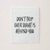 手書きの感動的やる気を起こさせる引用文 ジグソーパズル (縦)