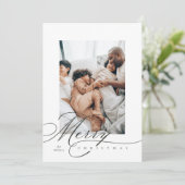 手書きの楽しいホリデーカード シーズンカード (スタンド正面)