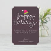 手書きの楽しい休日 シーズンカード (スタンド正面)