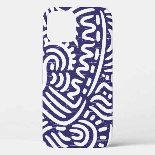 手書きの民族要素、パタ鮮やかーン。 Case-Mate iPhoneケース (裏面)