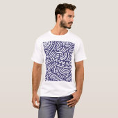 手書きの民族要素、パタ鮮やかーン。 Tシャツ (正面フル)