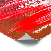 手書きの油絵。抽象芸術アートの背景。 ポスター (角)