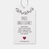 🍪 手書きの特別な焼き菓子ギフトタグ ギフトタグ (裏面)