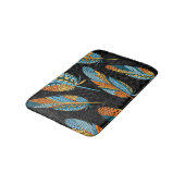 手書きの羽：カラフルの背景。 バスマット (アングル)