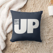 手書きの言葉フレーズをダウンは新しいアップ クッション (ブランケット)