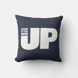 手書きの言葉フレーズをダウンは新しいアップ クッション