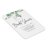 手書きの ブライダルシャワー マグネット (右側)