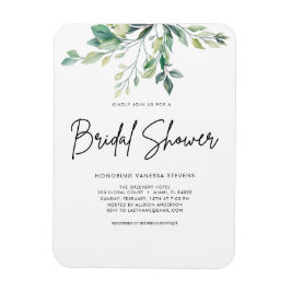 手書きの ブライダルシャワー マグネット