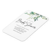 手書きの ブライダルシャワー マグネット (左側)