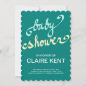 手書きの 招待状 (正面)