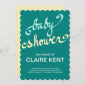 手書きの 招待状 (正面/裏面)