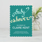 手書きの 招待状 (スタンド正面)