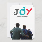 手書きの JOY (正面)