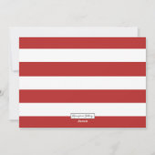 手書きは休日の写真カードを信じます シーズンカード (裏面)