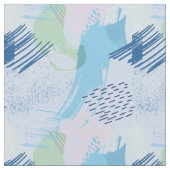 手書きらせん状と線 ファブリック (クローズアップ)