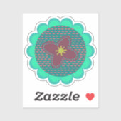 手書きアートワークカスタムのカットビニールシール シール (シート)