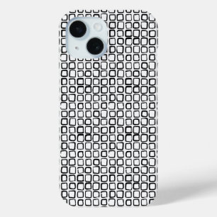 手書きインクの正方形グリッドケースメイトiPhoneケース iPhone 15ケース