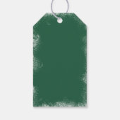 手書きエレガントスクリプト | 赤い果実のクリスマス ギフトタグ (裏面)