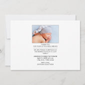 手書きエレガントスクリプト | 2写真ありがとう (裏面)