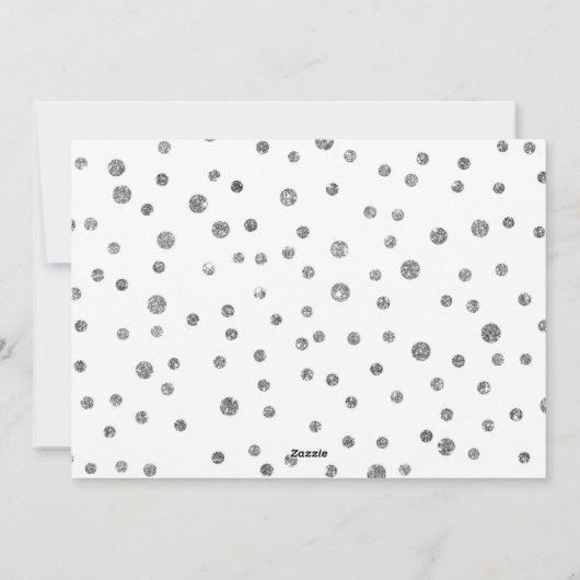 手書きオーバーレイ スノー クリスマス ファミリーフォト (裏面)