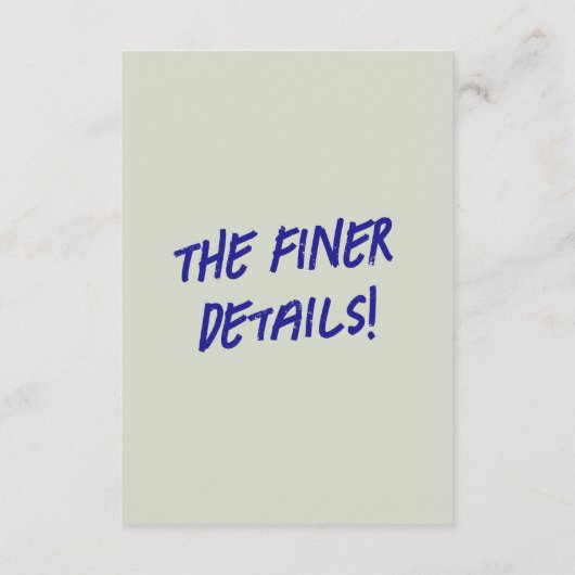 手書きカラフルファンキー結婚レトロの詳細 エンクロージャーカード (裏面)