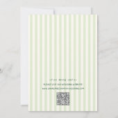 手書きキャンプ自然スクライブ結婚ル 招待状 (裏面)