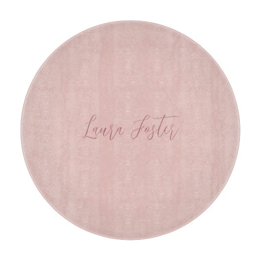 手書きクラシカル名エレガントバラ金ゴールド カッティングボード (正面)