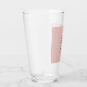 手書きクラシカル名エレガントバラ金ゴールド タンブラーグラス (右)