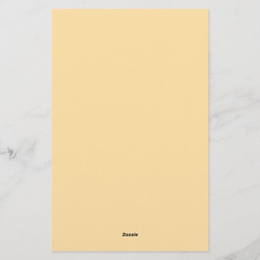 手書きクラシカル名エレガントベージュ色 便箋 (裏面)