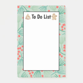 手書きクリスマスツリーのエバーグリーンパインを行うリスト ポストイット