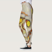 手書きスカル レギンス (左)