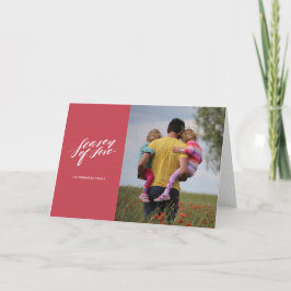 手書きスクリプトの愛のグリーティングカードの季節 シーズンカード