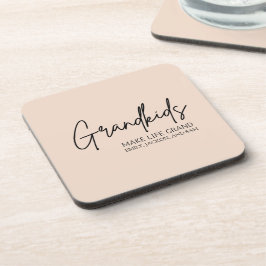 手書きスクリプトグランドキッズが人生を壮大にする コースター