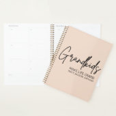 手書きスクリプトグランドキッズが人生を壮大にする プランナー手帳 (ディスプレー)