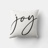 手書きスクリプトジョイホリデイ装飾用クッション クッション (裏面)