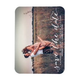 手書きスクリプトセーブザデートマグネット マグネット