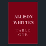 手書きスクリプトピンク&レッドカスタムウェディング テーブルナンバー<br><div class="desc">これらの手書きスクリプトピンクと赤のカスタムウェディングテーブル番号でスタイルであなたのゲストを案内する。柔らかいピンクと赤のロマンチックな書はっきりした跡でデザインされたテーエレガントブルカードは、あなたの披露宴装飾のための完璧な仕上げtouchである。名前、イニシャル、または日付でパーソナライズし結婚て、イベントテーマを結び付けたコーディネートを実現。結婚式、ブライダルシャワー、リハーサルのディナー、婚約パーティに最適な、これらのテーブル番号は、お祝いに美しいと機能の両方を追加する。</div>