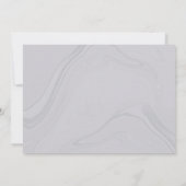 手書きスクリプト卒業発表カード 案内状 (裏面)