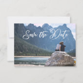 手書きスクリプト日付カードの保存 – 日付の保存 出欠カード (正面)