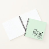 手書きスクリプト最高のミニマルママ ノートブック (内部)