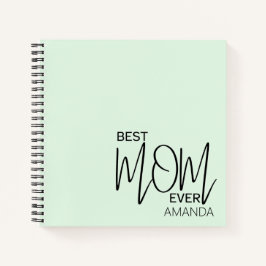 手書きスクリプト最高のミニマルママ ノートブック