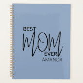 手書きスクリプト最高のミニマルママ プランナー手帳 (正面)