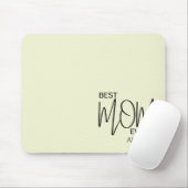 手書きスクリプト最高のミニマルママ マウスパッド (マウス)