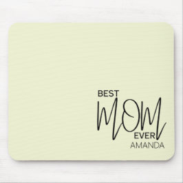 手書きスクリプト最高のミニマルママ マウスパッド