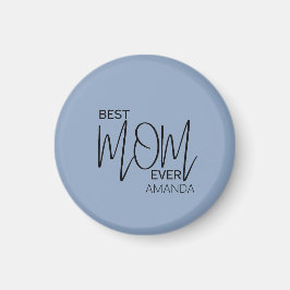 手書きスクリプト最高のミニマルママ マグネット