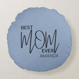 手書きスクリプト最高のミニマルママ ラウンドクッション