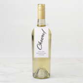 手書きスクリプト |応援ボトルラベル ボトルネックタグ (ボトル)