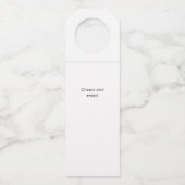 手書きスクリプト |応援 ボトルネックタグ (裏面)