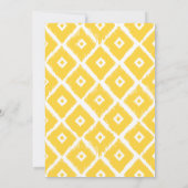 手書きスクリプト 縦 結婚式 お礼状 サンキューカード (裏面)