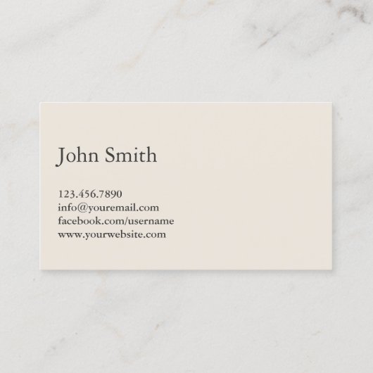 手書きスクリプトBookkeeper名刺 名刺 (裏面)